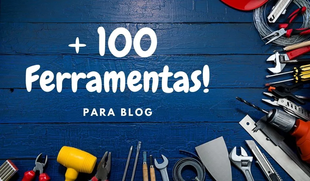 mais de 100 ferramentas para blog