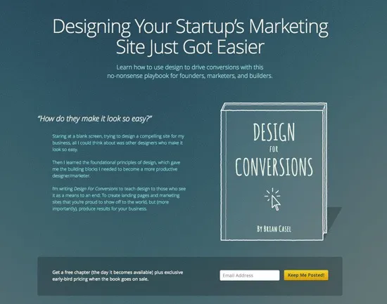 5 dicas para landing pages de pré-lançamento 1 5 dicas para landing pages de pré-lançamento