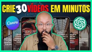 Aprenda a criar vídeos automaticamente de forma rápida e fácil usando ChatGPT e Canva – Vídeos em apenas alguns cliques! 🎥🚀