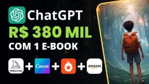 Descubra como usar inteligência artificial para criar e vender eBooks: ChatGPT, Midjourney, Canva e Hotmart