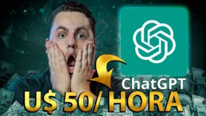 Descubra como você pode GANHAR DINHEIRO em DÓLAR utilizando o Chat GPT🤑 – Curiosidade: O Chat GPT é uma ferramenta inteligente que permite interações humanas com tecnologia avançada, tornando mais fácil e prático ganhar dinheiro online.