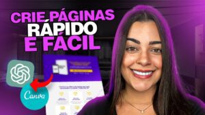 Descubra como criar uma página de vendas com ChatGPT – Dica Extra: Fique por dentro das vantagens de adicionar um chatbot interativo! [GRÁTIS]