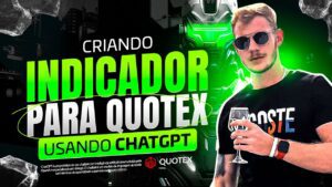 Como criar um indicador exclusivo para opções binárias utilizando o poder do ChatGPT! Descubra como tornar suas estratégias de negociação mais bem-sucedidas com este método inovador (Compatível com todas as corretoras, incluindo a Quotex!)