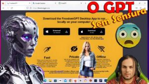 TESTEI O POLÊMICO Freedom GPT (O Concorrente do ChatGPT) e Descobri Que São 4 Modelos de IA Totalmente Grátis! 🤖😱👀 Além disso, veja uma curiosidade incrível sobre essas inteligências artificiais.