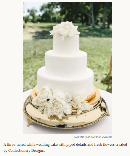 bolo de casamento