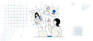 Man with glasses and a beard working on a desktop computer in a bright, modern room with sunlight shining through the window.