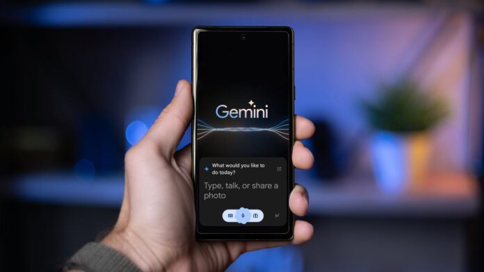 Novo painel flutuante com animação brilhante para Gemini do Google no Android começa a ser lançado