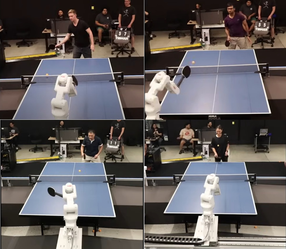 Novo robô de IA do Google joga tênis de mesa como 'humano' — mas ainda não é um profissional | Inteligência Artificial
