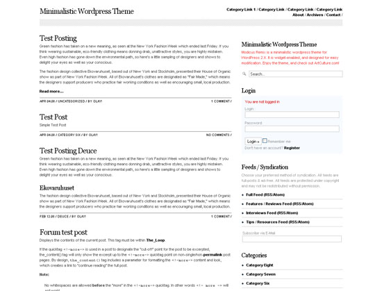 Modicus Remix - Tiro de tela.