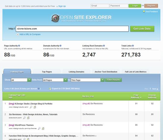 Abrir Site Explorer