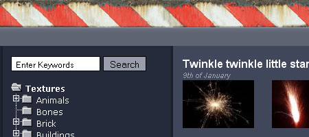 Texturas de CG - tiro de tela.