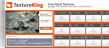 TextureKing - Tiro de tela.