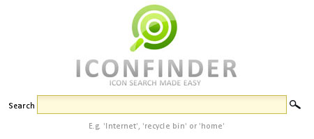 ICONFinder - tiro de tela.