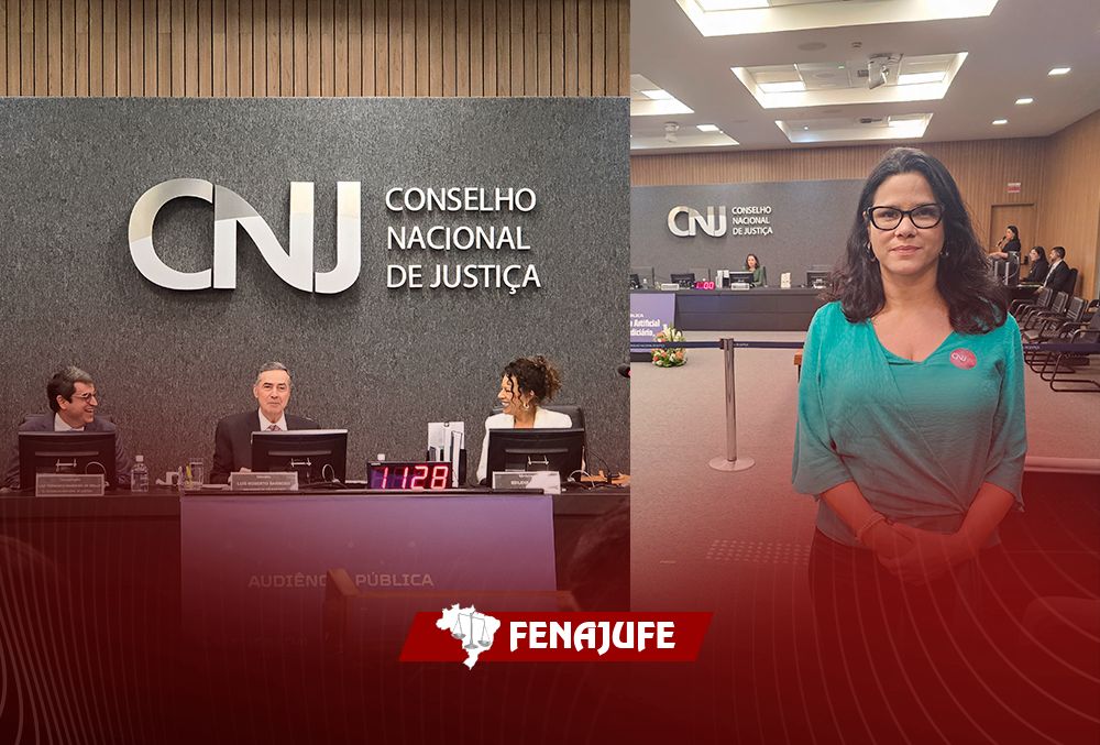 Fenajufe acompanha audiência pública sobre inteligência artificial no Poder Judiciário