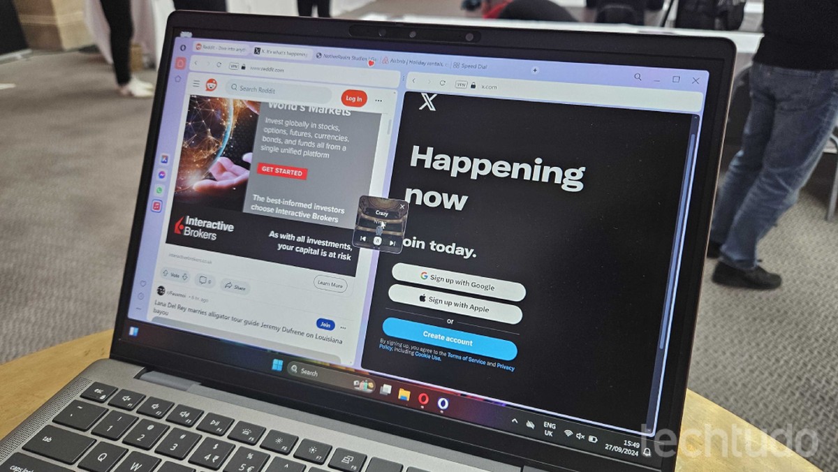 Opera anuncia navegador com tela dividida, música integrada e mais IA