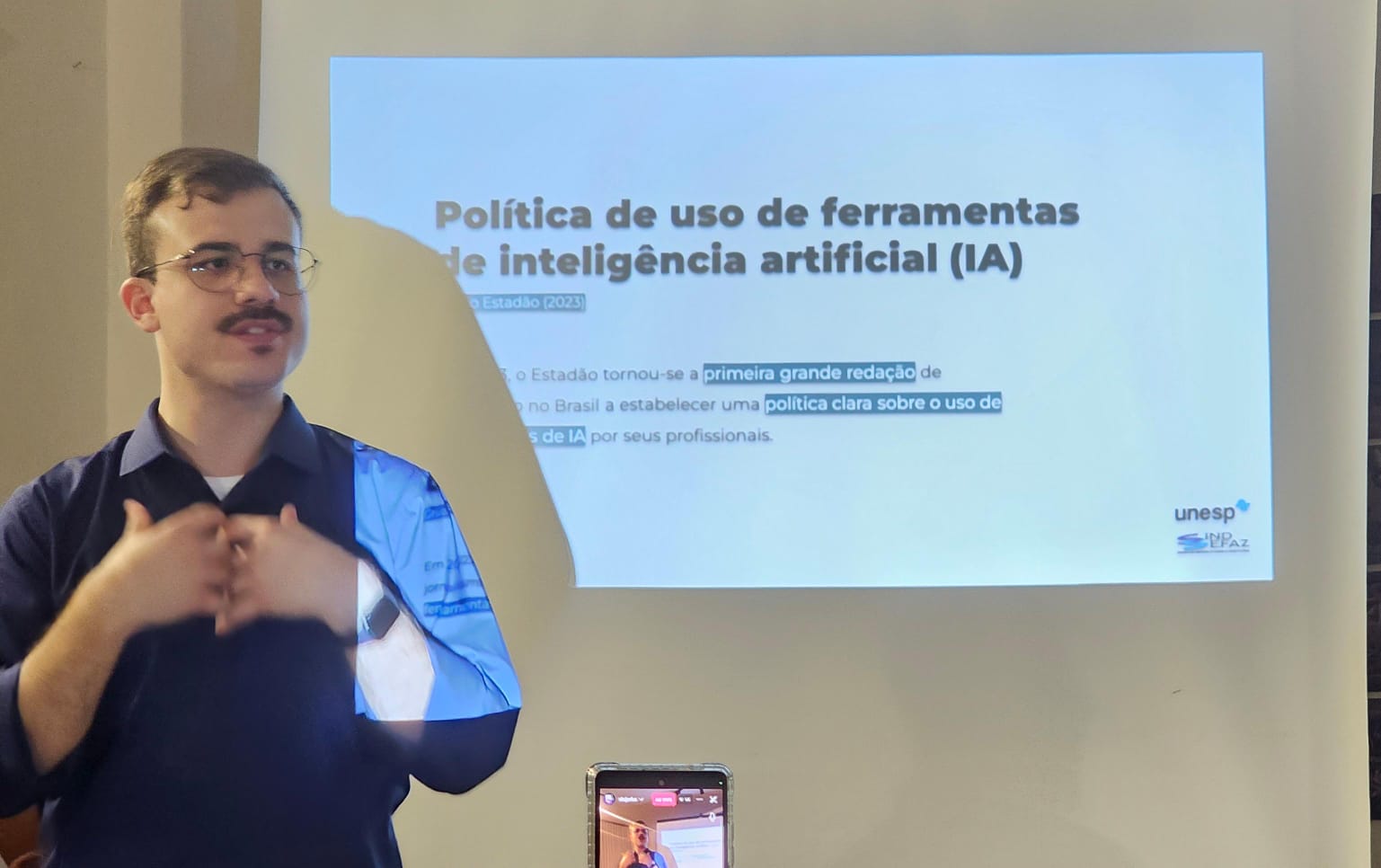 Sinjorba quer aprofundar debate sobre Inteligência Artificial