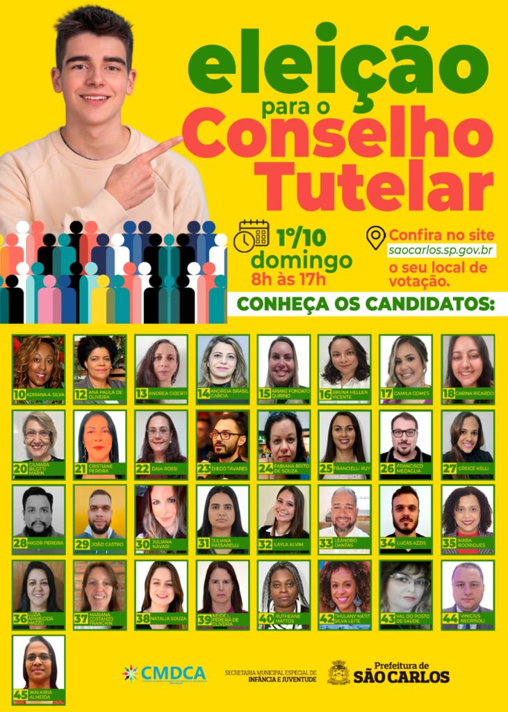 ELEIÇÃO DO CONSELHO TUTELAR - LOCAIS DE VOTAÇÃO