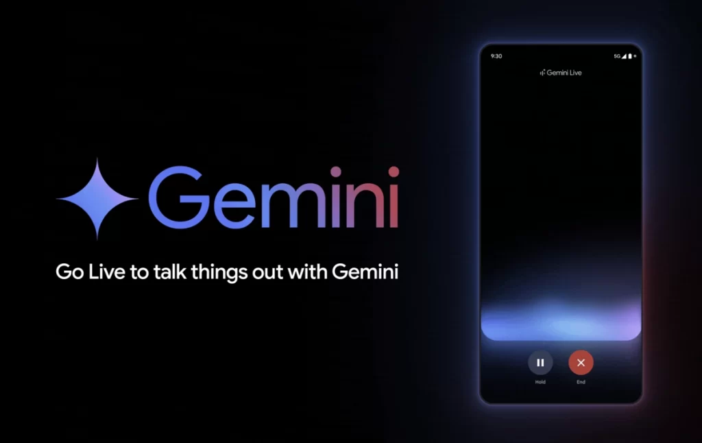 Gemini live expande suporte ao português de portugal