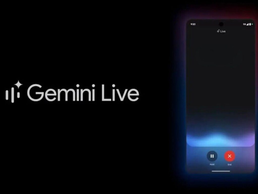 Gemini Live está sendo disponibilizado gratuitamente para todos