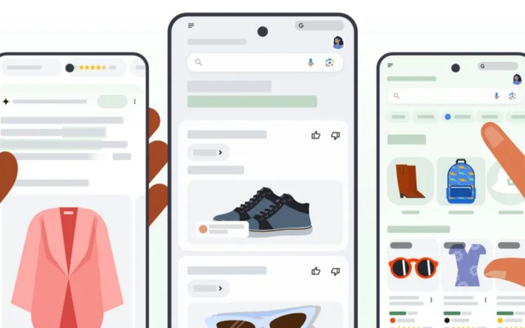 Google Shopping usará IA para recomendar opções de compra