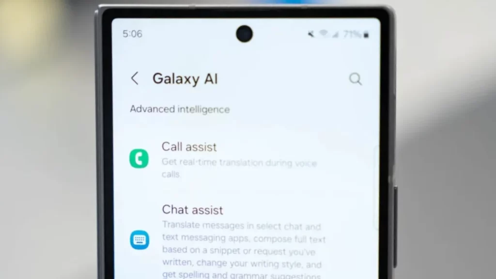 IA da Samsung pode revolucionar o menu de configurações em dispositivos Galaxy