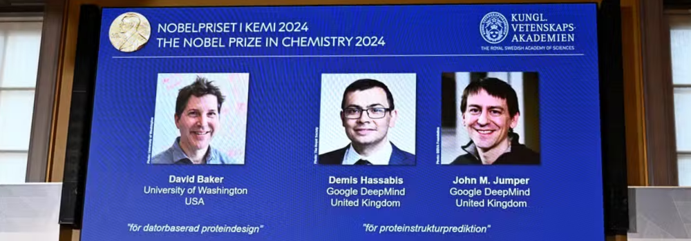 Nobel de Física e Nobel de Química premiam avanços com IA