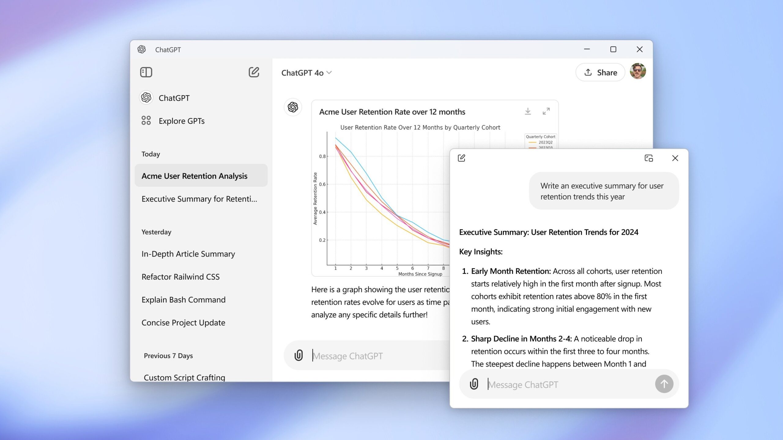 O aplicativo ChatGPT para Windows é simplesmente um aplicativo da Web baseado em Electron
