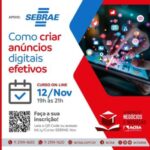 ACISA e SEBRAE promovem palestra gratuita sobre a criação de anúncios digitais