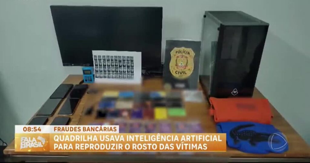 Polícia descobre central de quadrilha que usava inteligência artificial para cometer fraudes – Record