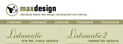 CSS no MaxDesign - Tiro de tela.