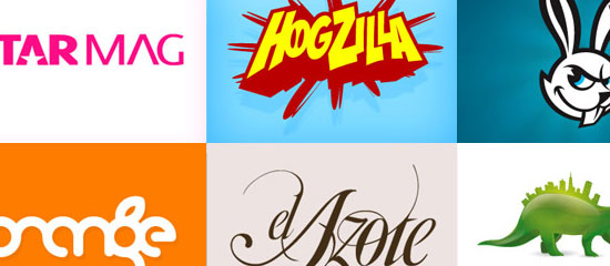 Os cinco tipos de marcas - tiro de tela.