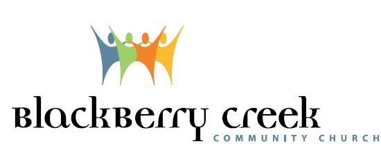 Criando o logotipo / identidade da “Igreja da Comunidade Blackberry Creek” - tiro na tela.