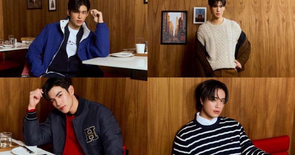 Astros tailandeses do T-Wave se tornam os novos embaixadores da Tommy Hilfiger