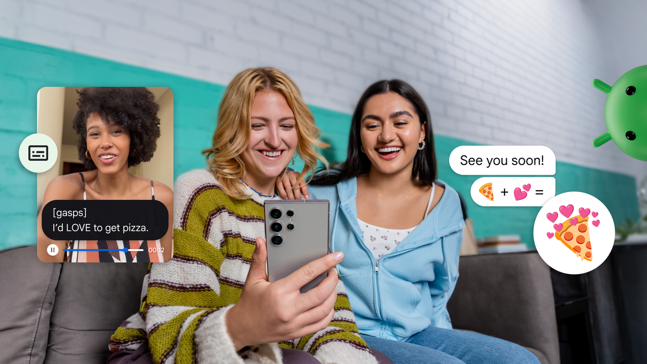 Conecte-se e compartilhe de mais maneiras com os novos recursos do Android