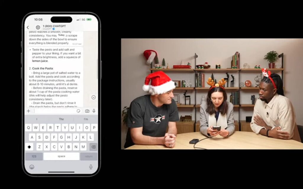 veja como utilizar a IA oficial na aba conversas do mensageiro