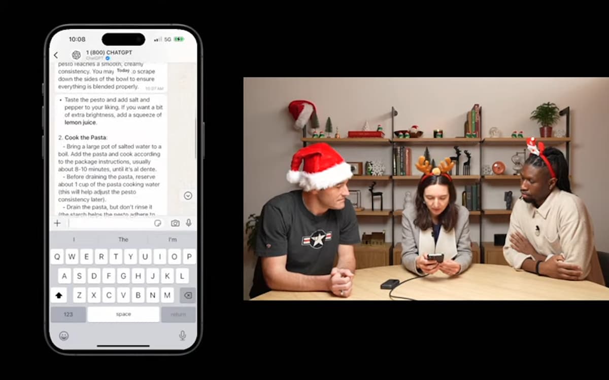 veja como utilizar a IA oficial na aba conversas do mensageiro