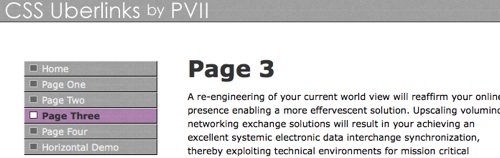 LISTA DE CSS UBERLINK