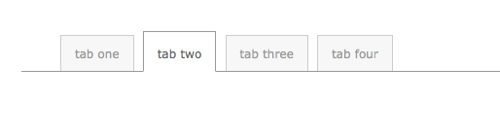 Menu com guias CSS XHTML