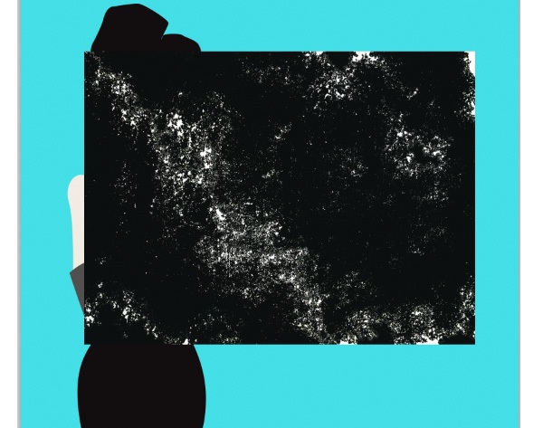 Aplicar a textura à silhueta