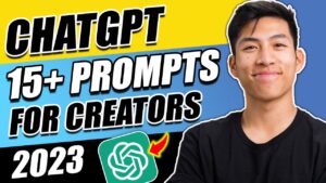 15+ ChatGPT Prompts For Creators – Boost Your Creativity and Efficiency with AI in 2024! Discover how these prompts can revolutionize your workflow.