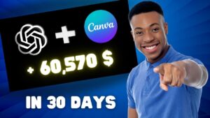 Learn how to generate passive income using ChatGPT and Canva – an innovative way to make money online!