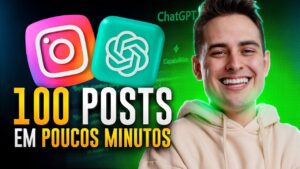 Tutorial Completo ChatGPT: Descubra como gerar 100 Ideias de Conteúdo para Instagram e surpreenda seus seguidores