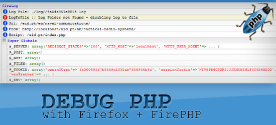 Como depurar PHP usando Firefox com FirePHP
