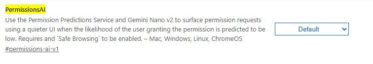 Google Chrome PermissionsAI