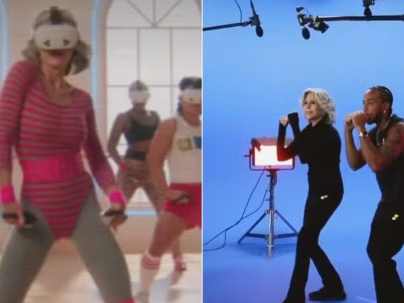 Inteligência Artificial: aos 87 anos, Jane Fonda adere ao treino com realidade virtual; conheça