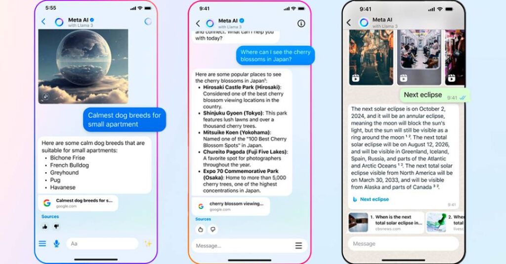 Meta AI vai usar histórico do Facebook e do Insta...