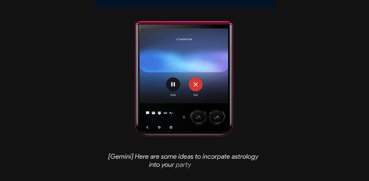Motorola atualiza o Razr+ 2024 para Gemini Live