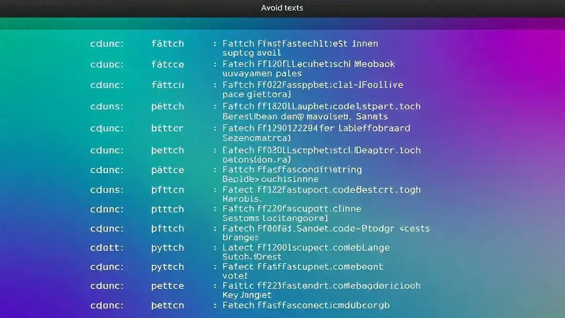 Novidades do Fastfetch 2.34