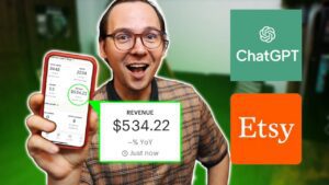 Experimentei usar o CHATGPT para ganhar dinheiro vendendo produtos digitais [ETSY] – Descubra como foi a experiência!