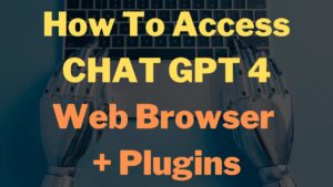 Descubra como acessar o incrível Chat GPT 4 no seu navegador web e conheça os plugins exclusivos! 🚀